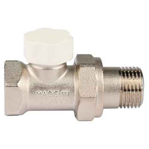 Кран для радиатора 1/2 прямой нижний (Millennium)