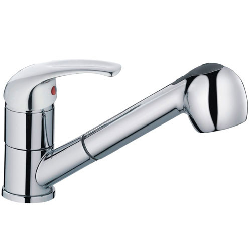 Смеситель для кухни HAIBA 6013 выдвижная лейка