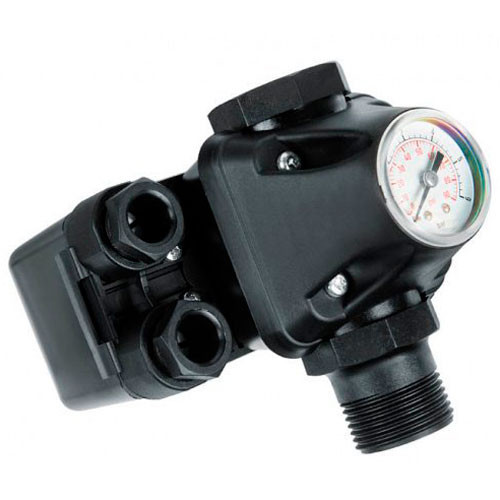 Реле давления для насоса с манометром