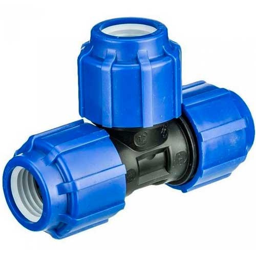 Тройник ПНД 25х25х90