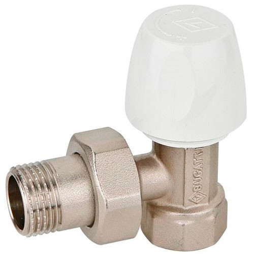 Кран для радиатора 1/2 угловой верхний BUGATTI