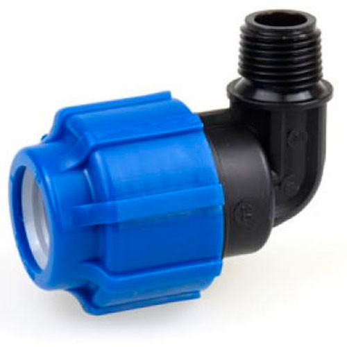 Уголок (отвод) ПНД 25х1 (наружная резьба)