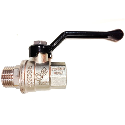 Кран шаровой 3/4 гайка-штуцер ручка Millennium