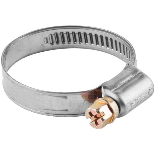 Хомут для шлангов 11/4 (25-40 мм) нерж, сталь