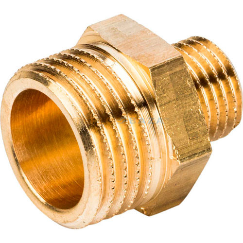 Ниппель переходной 1*1/2 латунь