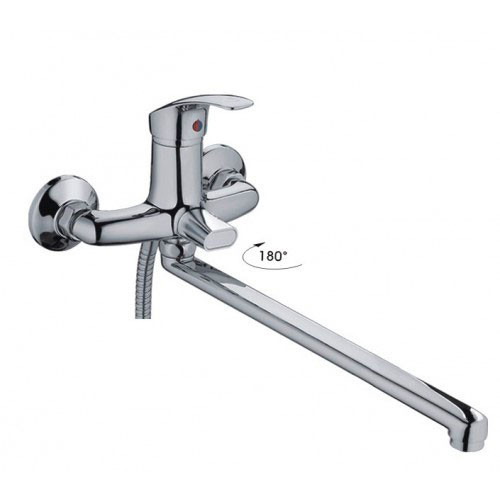 Смеситель для ванны HAIBA 2236 излив 400 мм.