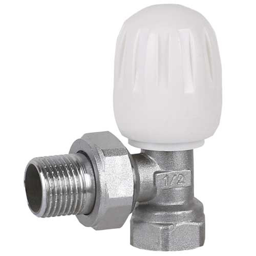 Кран для радиатора 1/2 угловой верхний Vieir
