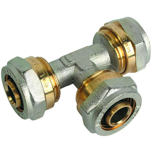 Тройник металлопласт 20-20-20