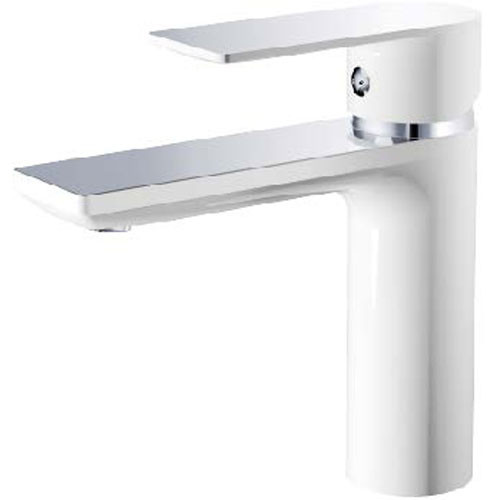 Смеситель для умывальника HAIBA 10505-8 белый/хром