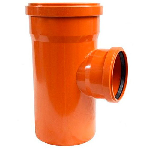 Тройник 160*110*90 наружной канализации
