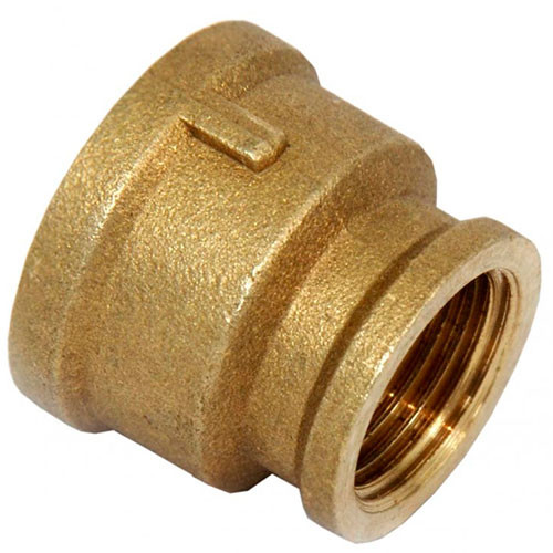 Муфта переходная 1х1/2 латунь