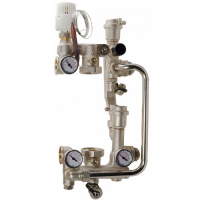 Насосно-смесительный узел для теплого пола